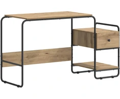 Stalas su saugojimo vieta Artisano ąžuolo 131,5 x 50 x 75,5 cm