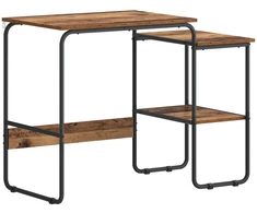 Stalas su saugojimo vieta Ąžuolo mediena 100 x 50 x 75 cm
