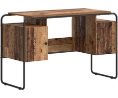 Stalas su saugojimo vieta Ąžuolo mediena 120 x 50.5 x 75.5 cm