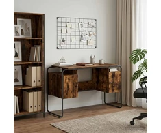 Stalas su saugojimo vieta Dūminio ąžuolo 120 x 50.5 x 75.5 cm