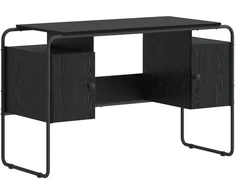 Stalas su saugojimo vieta Juodojo ąžuolo 120 x 50.5 x 75.5 cm