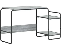 Stalas su saugojimo vieta Pilka Sonoma 131,5 x 50 x 75,5 cm