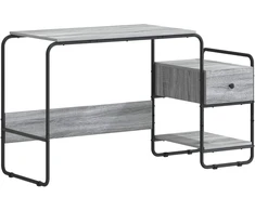 Stalas su saugojimo vieta Pilka Sonoma 131,5 x 50 x 75,5 cm