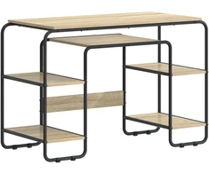 Stalas su saugojimo vieta Sonoma ąžuolas 113,5 x 52 x 75,5 cm