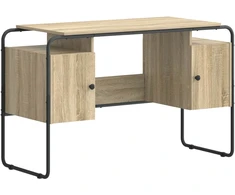 Stalas su saugojimo vieta Sonoma ąžuolas 120 x 50.5 x 75.5 cm