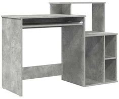 Stalas Betono pilka 120,5 x 44 x 88,5 cm Apdirbta mediena