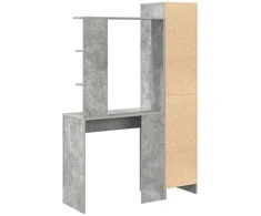 Stalas 2 pcs Betono pilka