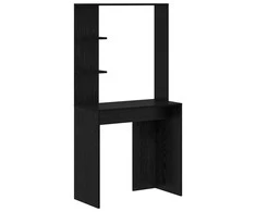 Stalas 2 pcs Juodas ąžuolas