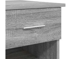 Stalas Pilkas Sonoma 90 x 49 x 75 cm Apdirbta mediena
