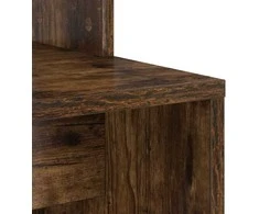 Stalas 2 pcs Rūkyta ąžuolas