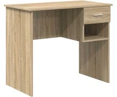 Stalas Sonoma ąžuolas 90 x 49 x 75 cm Apdirbta mediena