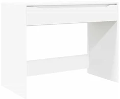 Stalas su stalčių Baltas 100 x 50 x 78 cm Dirbtinė mediena
