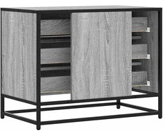 Stalčių spintelė Pilka Sonoma 70x41x56 cm Engineered Wood