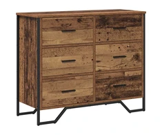 Ištraukalas spinta 2 pcs Senas medis 91 x 35,5 x 74,5 cm