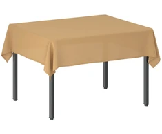 Stalo skraistė 5 vnt. Smėlio 140 x 160 cm Poliesteris