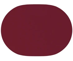 Stalo skraistė 5 vnt. Vyno raudona 130 x 180 cm Poliesteris