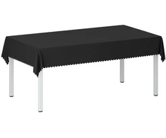 Stalo skraistė Stačiakampio Tamsiai pilka 140 x 260 cm
