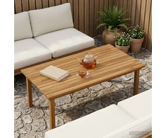 Stalo viršus 100 x 50 x 3,5 cm Stačiakampio Kieto teka medžio