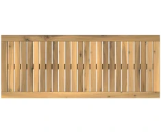 Stalo viršus 100,5 x 40 x 2 cm Stačiakampio Balta