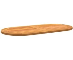 Stalo viršus Natūralus aliejus 100 x 50 x 2 cm