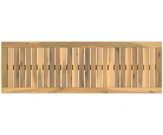 Stalo viršus 108,5 x 35 x 2 cm Stačiakampio Balta