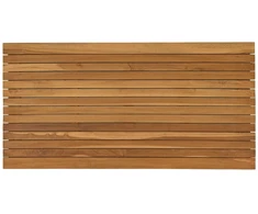 Stalo viršus 110 x 55 x 3,5 cm Stačiakampio Kieto teka medžio