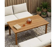 Stalo viršus 110 x 55 x 3,5 cm Stačiakampio Kieto teka medžio