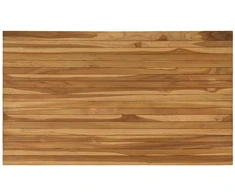 Stalo viršus 120 x 70 x 3,5 cm Stačiakampio Kieto teka medžio