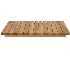 Stalo viršus 50 x 50 x 3,5 cm Kvadrato Kieto teka medžio