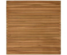Stalo viršus 70 x 70 x 3,5 cm Kvadrato Kieto teka medžio
