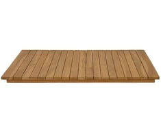 Stalo viršus 70 x 70 x 3,5 cm Kvadrato Kieto teka medžio