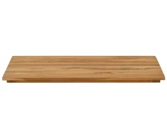 Stalo viršus 80 x 40 x 3,5 cm Stačiakampio Kieto teka medžio