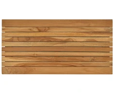 Stalo viršus 80 x 40 x 3,5 cm Stačiakampio Kieto teka medžio
