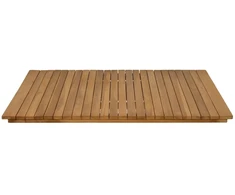 Stalo viršus 90 x 90 x 3,5 cm Kvadrato Kieto teka medžio