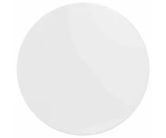Stalo viršus Ypatingai blizgi balta Ø 70 x 1,5 cm