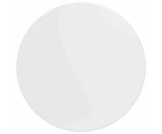 Stalo viršus Ypatingai blizgi balta Ø 80 x 1,5 cm