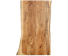 Stalviršis, 100x(50-60)x2,5cm, akacijos medienos masyvas