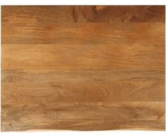 Stalviršis, 110x80x2,5cm, mango masyvas, su gyvu kraštu