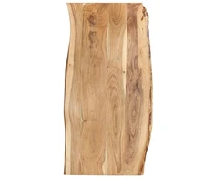 Stalviršis, 118x(50-60)x2,5cm, akacijos medienos masyvas