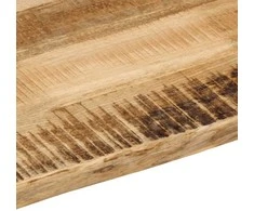 Stalviršis, 120x60x3,8cm, mango masyvas, su gyvu kraštu