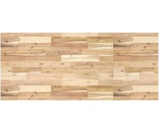 Stalviršis, 140x60x4cm, akacijos masyvas, stačiakampis