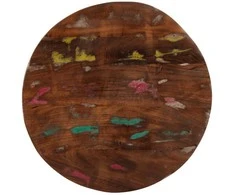 Stalviršis, 40x3,8cm, perdirbtos medienos masyvas, apskritas