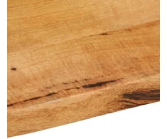 stalviršis 40x40x2,5 cm Live Edge masyvo mango