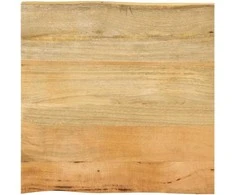 stalviršis 40x40x2,5 cm Live Edge masyvo mango