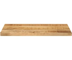 Stalviršis, 50x20x3,8 cm, stačiakampis, masyvi mediena, šiurkštus mango skonis