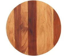Stalviršis, 60cm, akacijos medienos masyvas, apskritas, 25–27mm