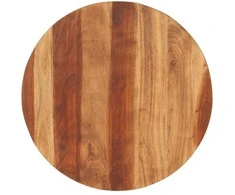 Stalviršis, 70cm, akacijos medienos masyvas, apskritas, 15–16mm