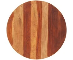 Stalviršis, 70cm, akacijos medienos masyvas, apskritas, 25–27mm