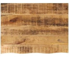 Stalviršis, 70x60x2,5cm, mango medienos masyvas, su gyvu kraštu