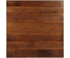 Stalviršis, 80x80x2,5cm, perdirbta mediena, kvadratinis